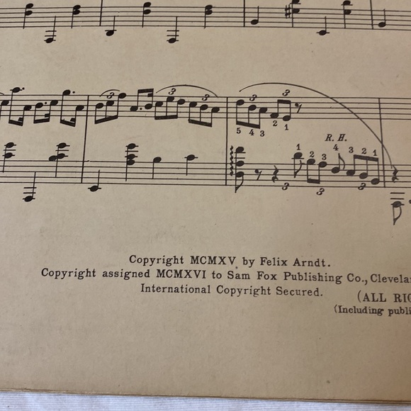 Nola Copyright MCMXV - Picture 2 of 3